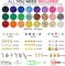 6800 pcs Clay Beads Bracelet Making Kit, Friendship Bracelet Kits Flat Beads for Jewelry Making, Polymer Heishi Set for Bracelet Necklace DIY Crafts Gift for Girls Ages 6-12